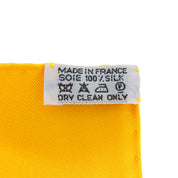 Carré 90 Au-dela des cinq Mers Scarf Orange/Multicolor