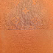 Monogram图案摩纳哥方巾 橙色