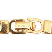 Logo Plate Bracelet Gold