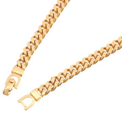 Logo Plate Bracelet Gold