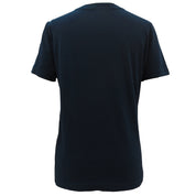 ロゴプリント半袖Tシャツ #M ネイビー