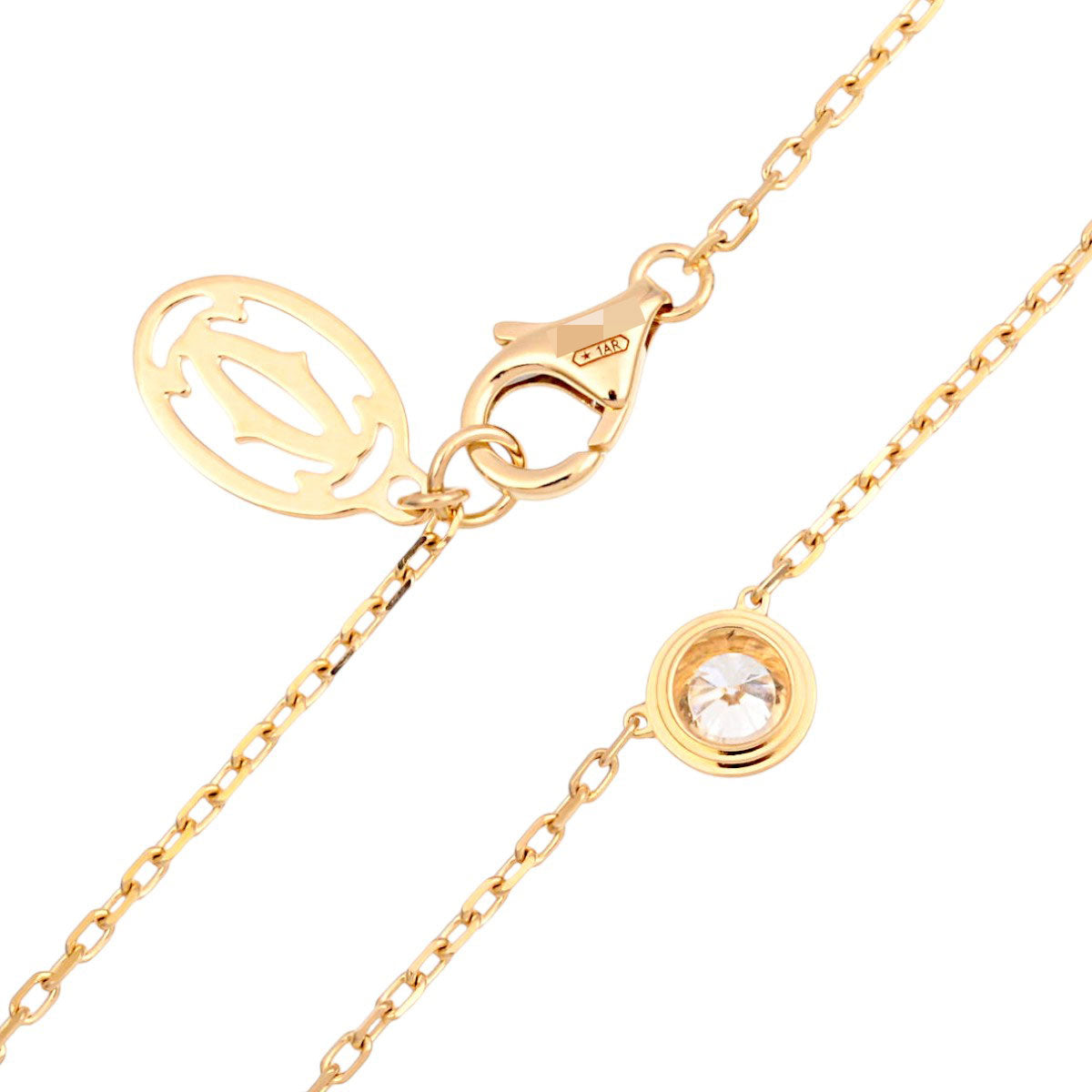 18K Damour LM Yellow Gold