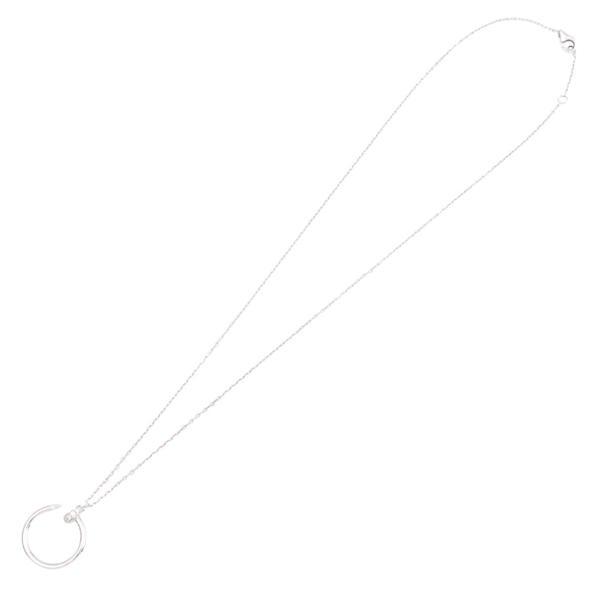 18K Juste un Clou necklace, white gold