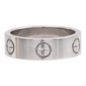 18K Love Ring #51 White Gold