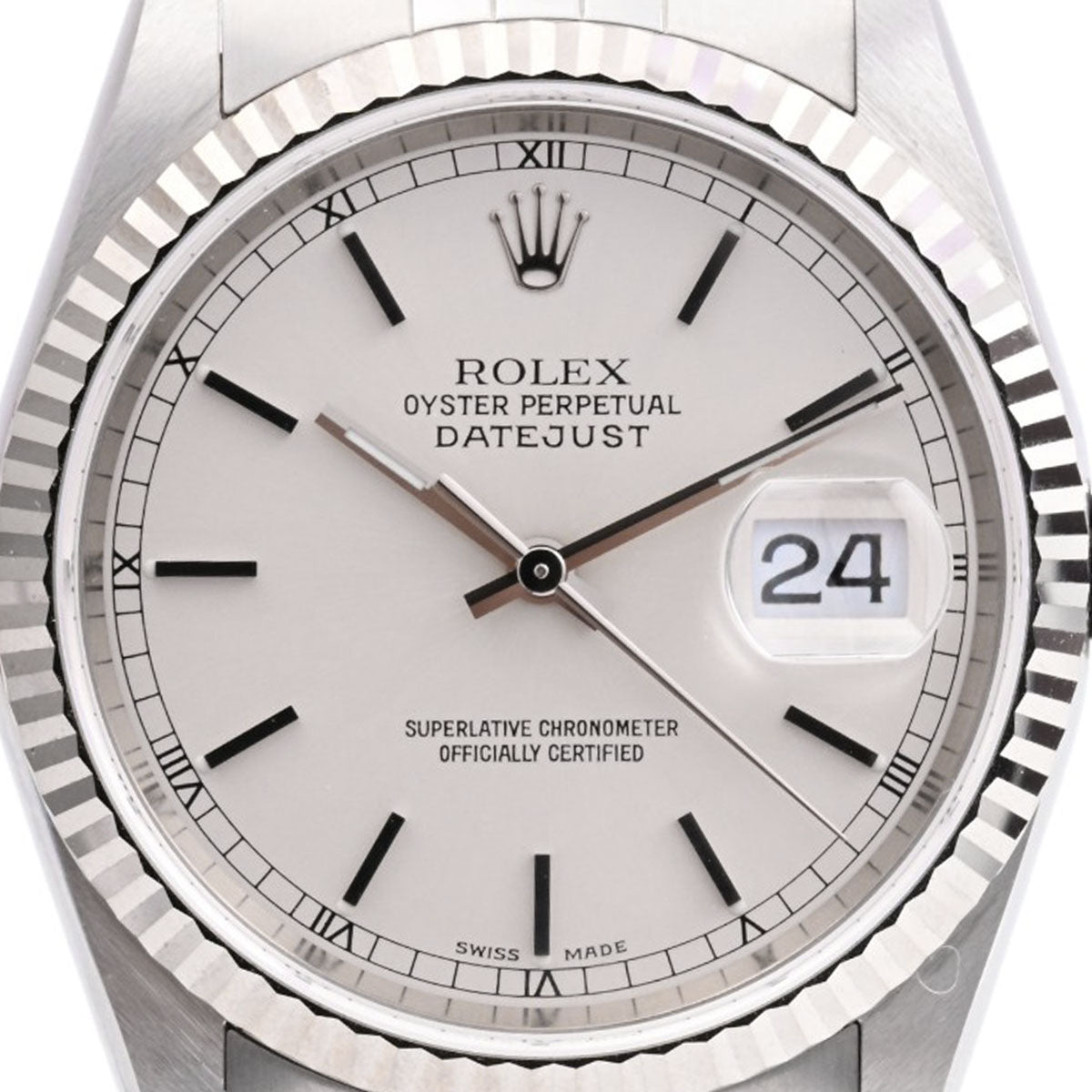 1988~1999年頃製 デイトジャスト 36mm 16234 自動巻き シルバー