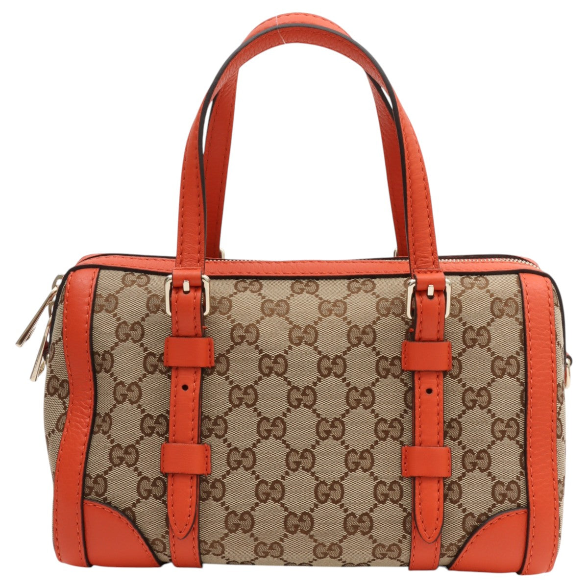 GG Canvas 2-Way Bag Beige/Orange