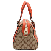 GG Canvas 2-Way Bag Beige/Orange