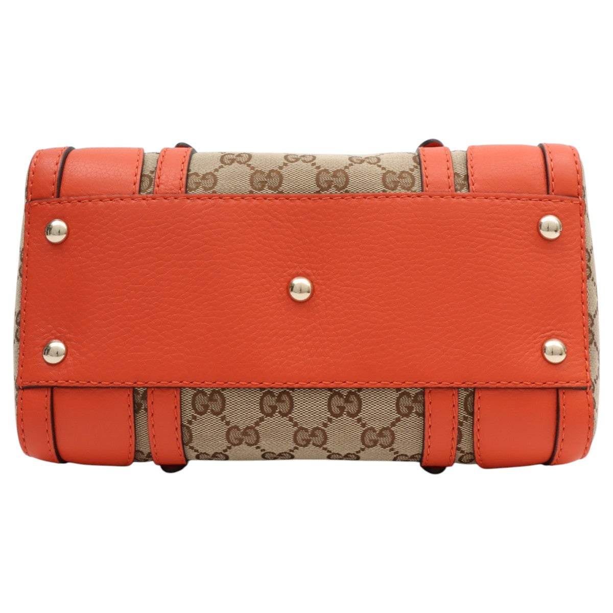 GG Canvas 2-Way Bag Beige/Orange