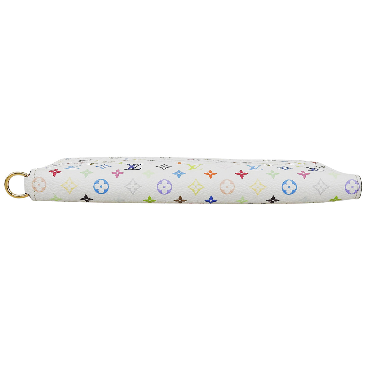 2013年产 Monogram Multicolore Portefeuille Insolite 钱夹 白色