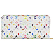 2013年产 Monogram Multicolore Portefeuille Insolite 钱夹 白色
