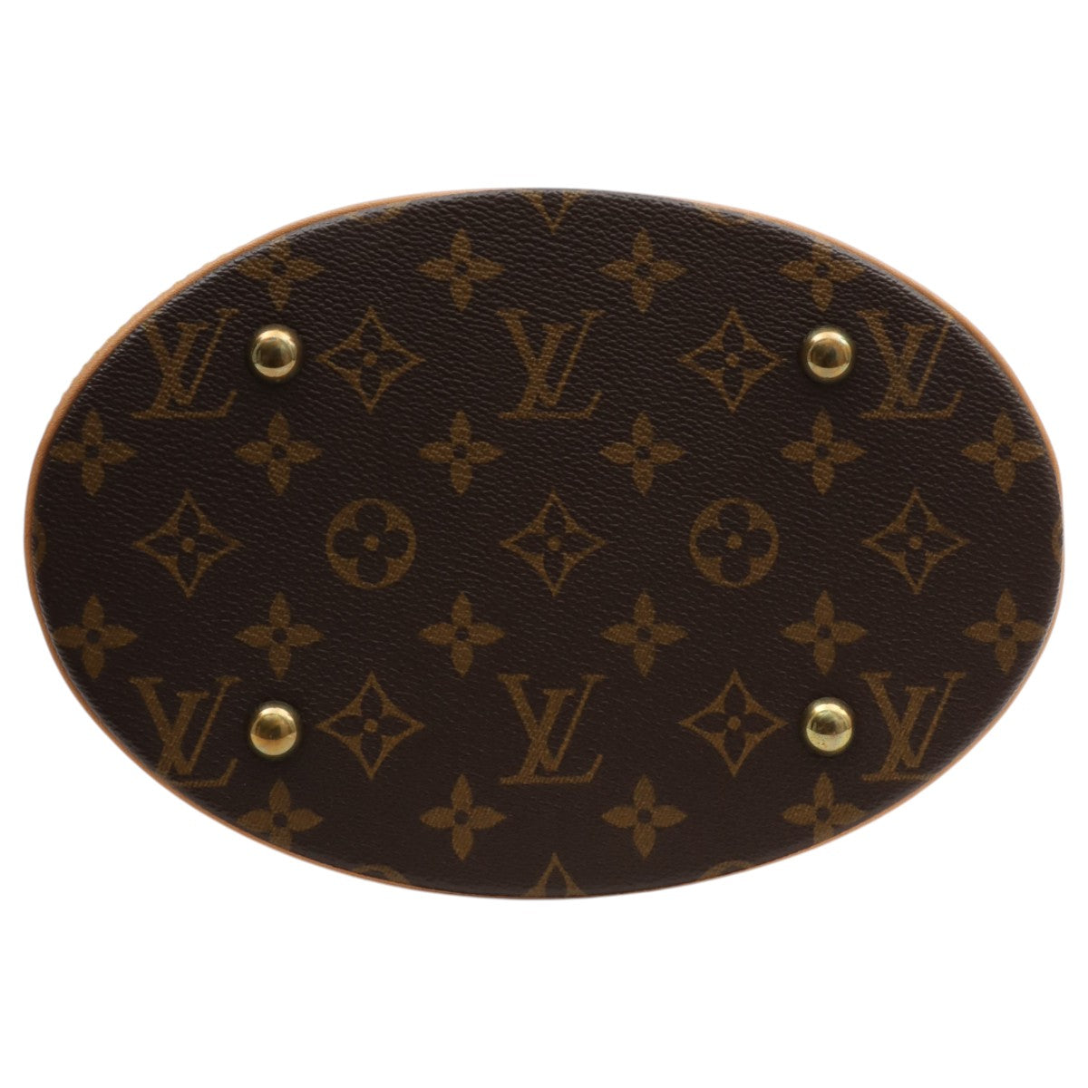 2006 Canvas Monogram Bucket PM, Brown