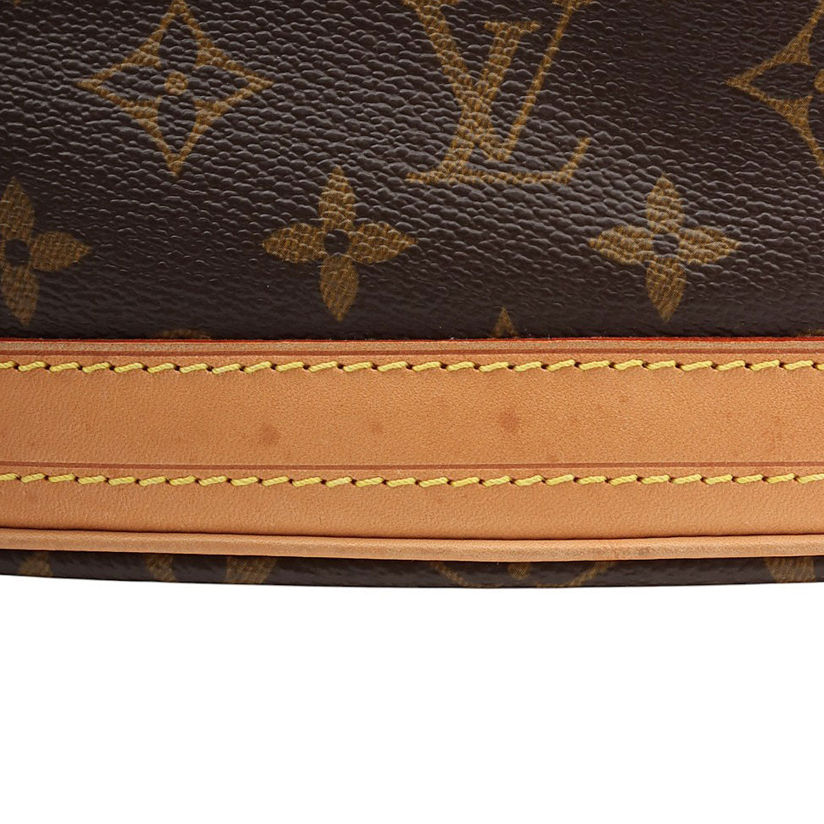 2006 Canvas Monogram Bucket PM, Brown