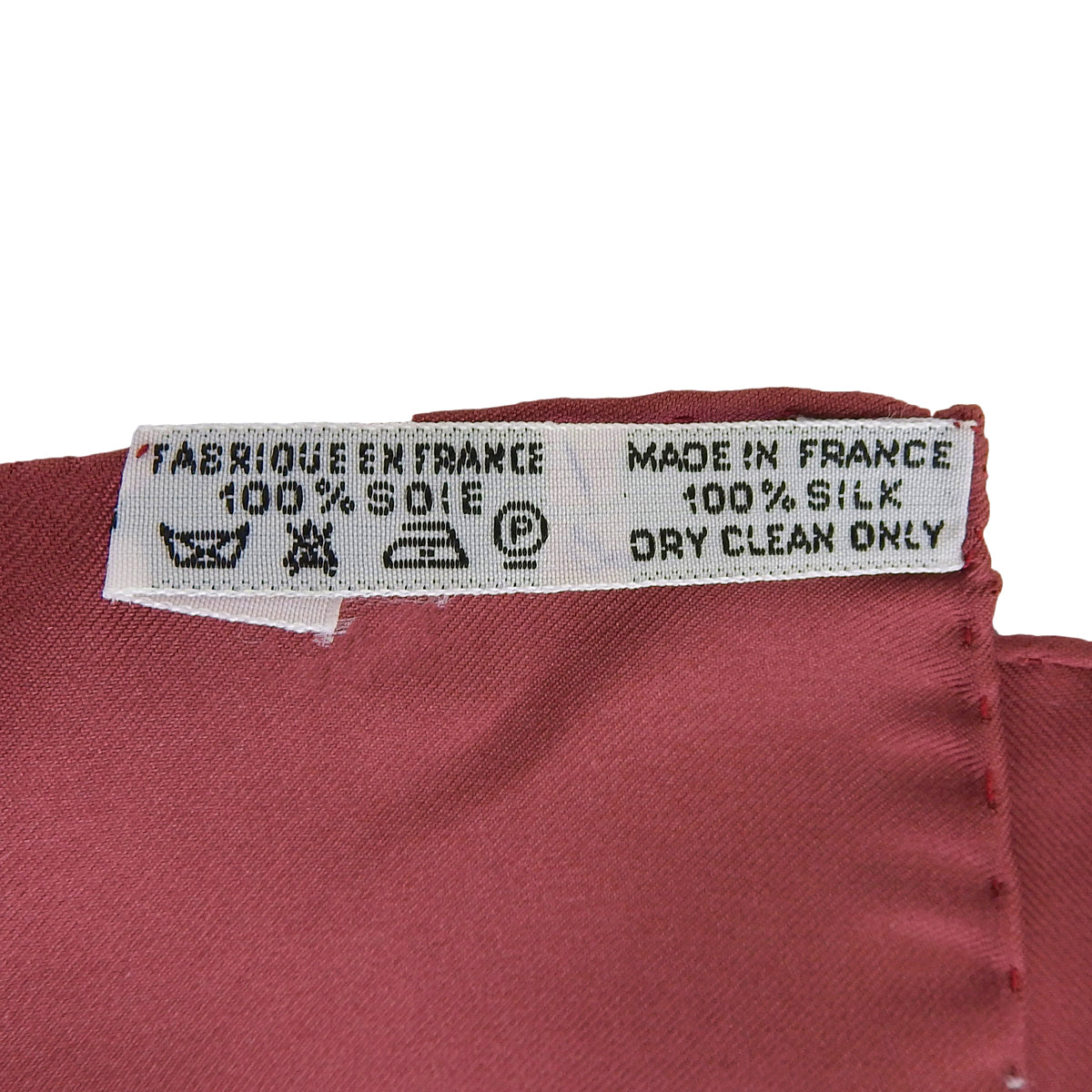 Carré 90 Karamdani Scarf Bordeaux/Multicolor