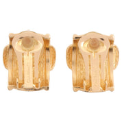 Belt Motif Earrings Gold