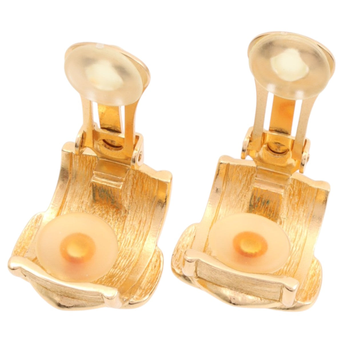 Belt Motif Earrings Gold