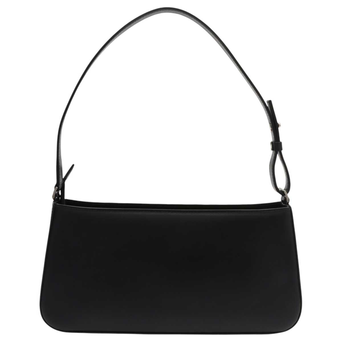 Nova Check Pattern One-Shoulder Bag Black/Beige