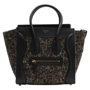 Tweed Luggage Micro Black/Multi