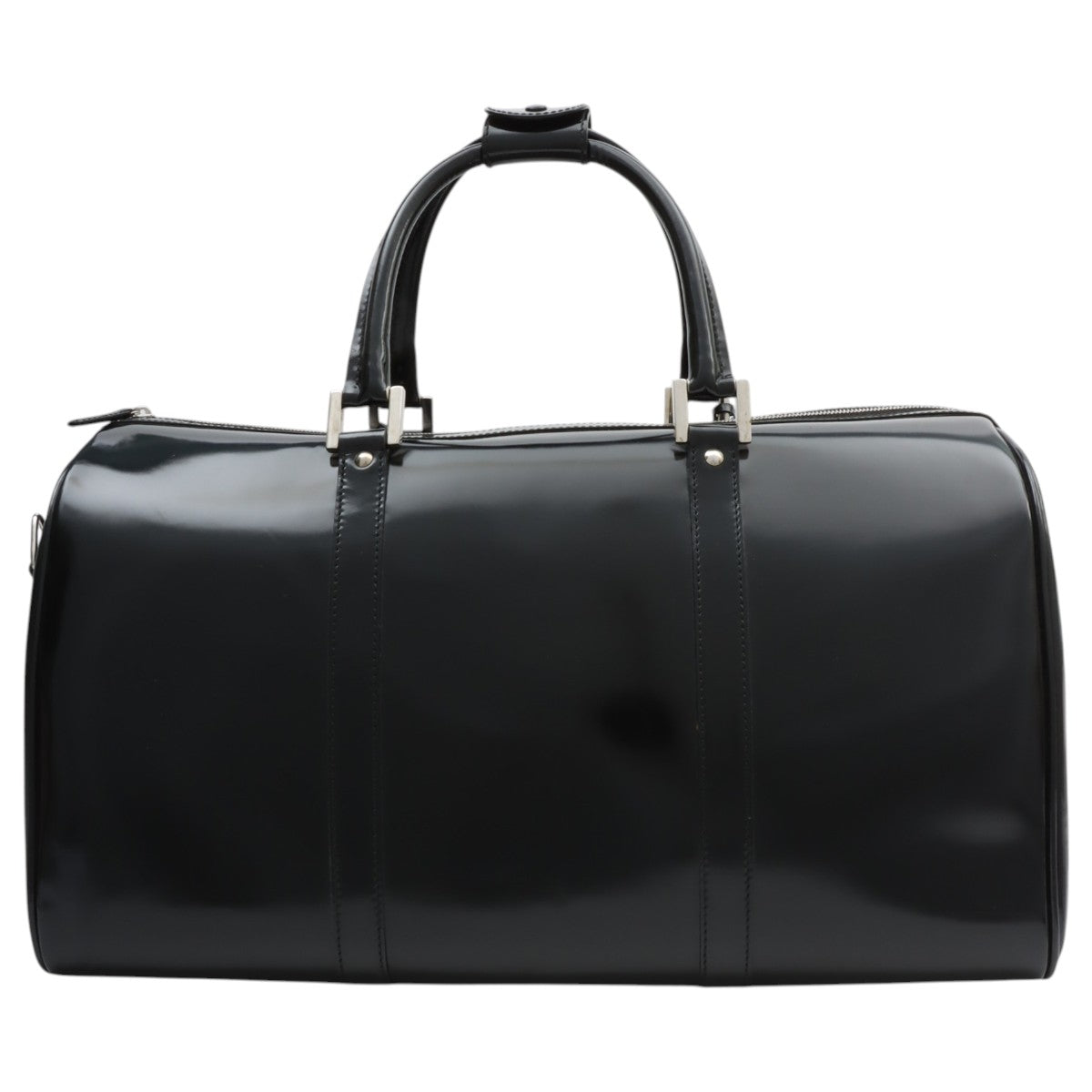 Patent Boston Bag Black