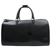 Patent Boston Bag Black