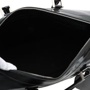 Patent Boston Bag Black