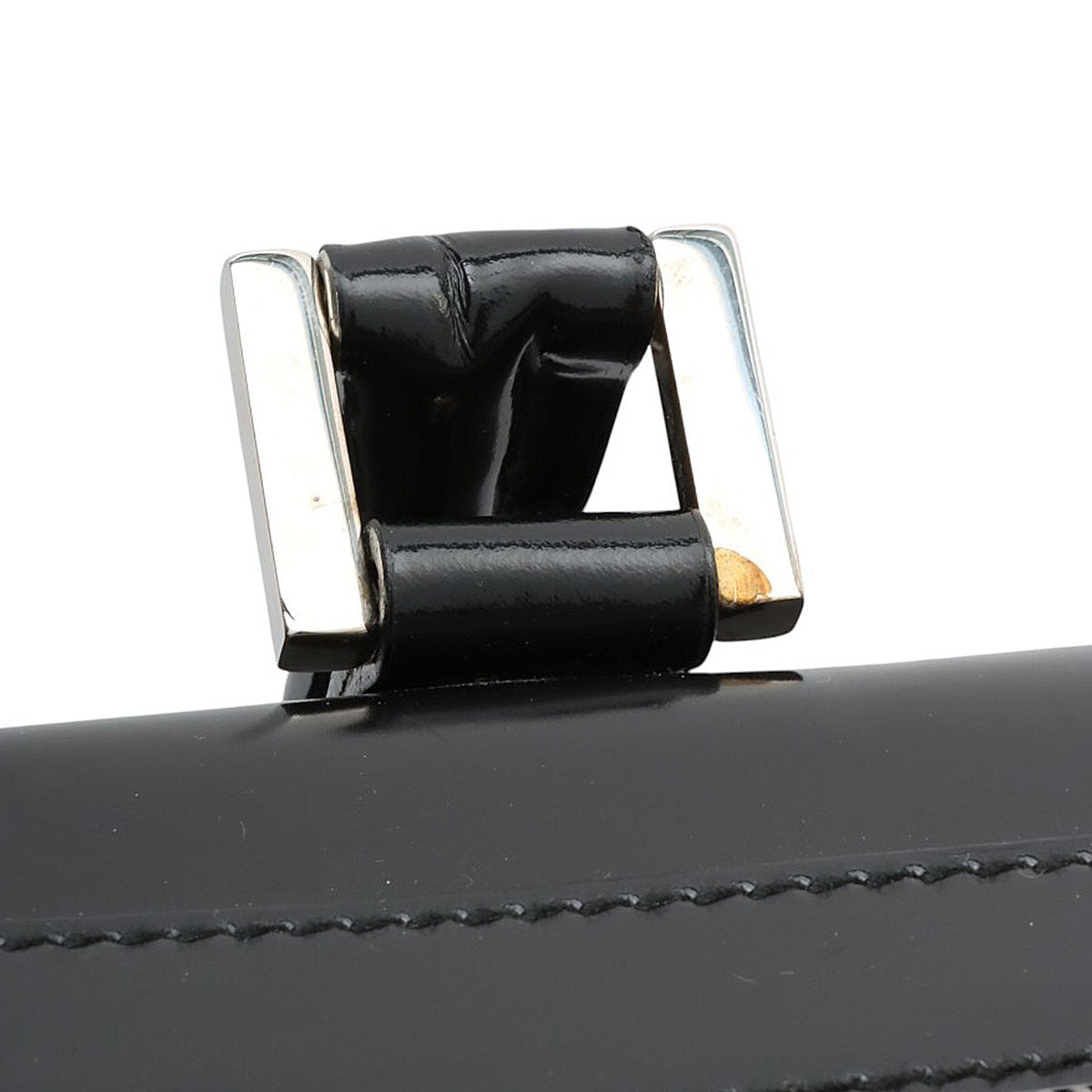 Patent Boston Bag Black
