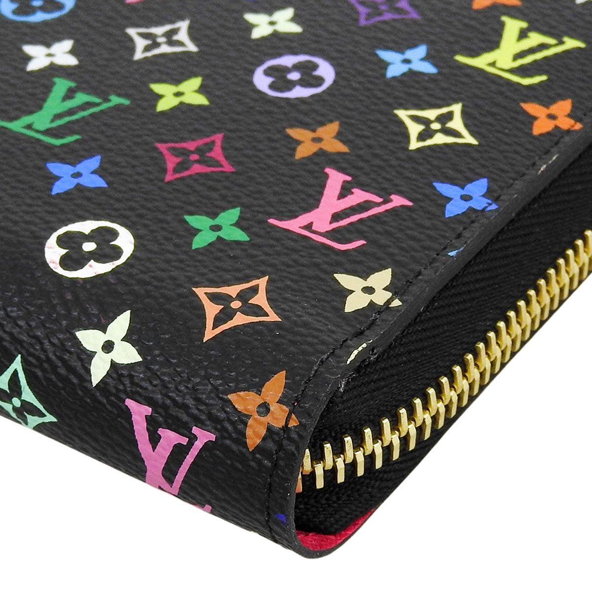 2016年产 Monogram Multicolore Zippy Wallet 黑色