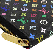 2016年产 Monogram Multicolore Zippy Wallet 黑色