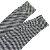 Gingham Check Pattern Shirt #2 Black/White