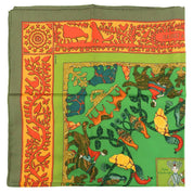 Carré 90 Early America Scarf Green/Multi