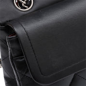 2009年頃製 クラシックフラップチェーンバッグ23cm ブラック
