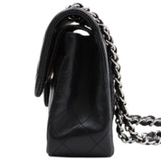2009年頃製 クラシックフラップチェーンバッグ23cm ブラック