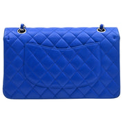 2009年頃製 クラシックフラップチェーンバッグ25cm ブルー