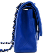 2009年頃製 クラシックフラップチェーンバッグ25cm ブルー