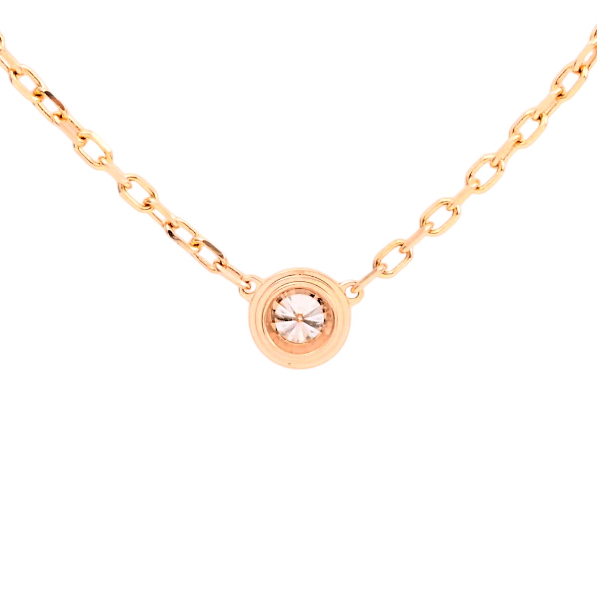 18K Damour SM Pink Gold
