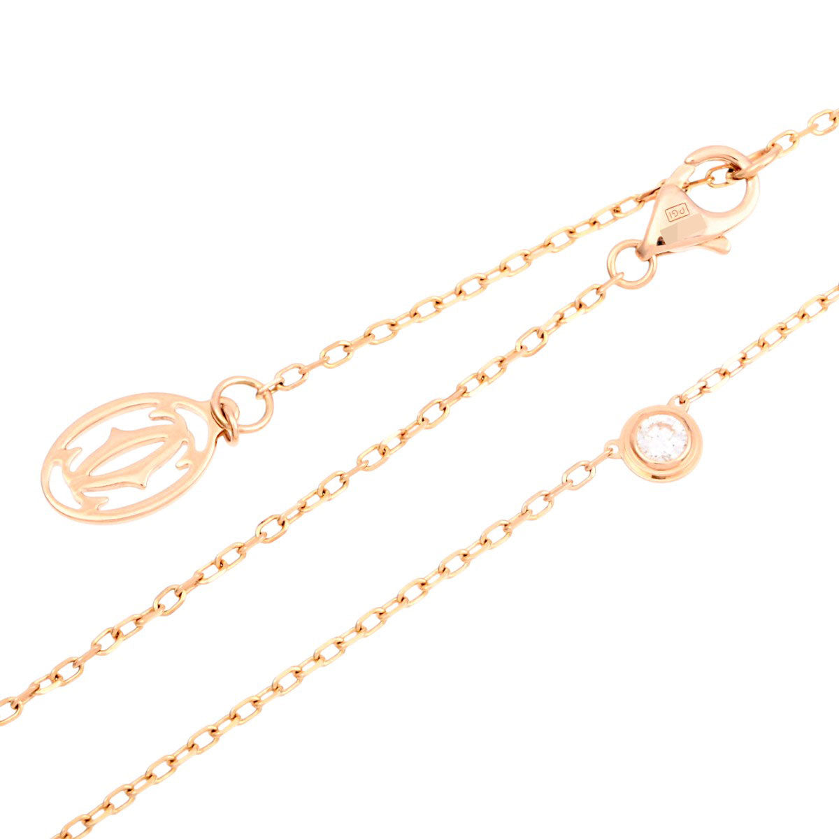 18K Damour SM Pink Gold