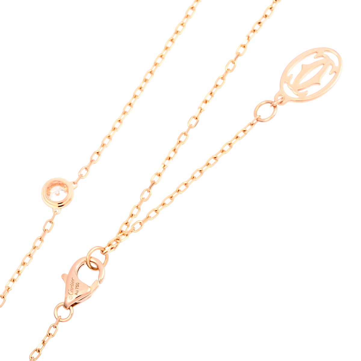 18K Damour SM Pink Gold