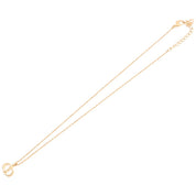 Logo necklace gold