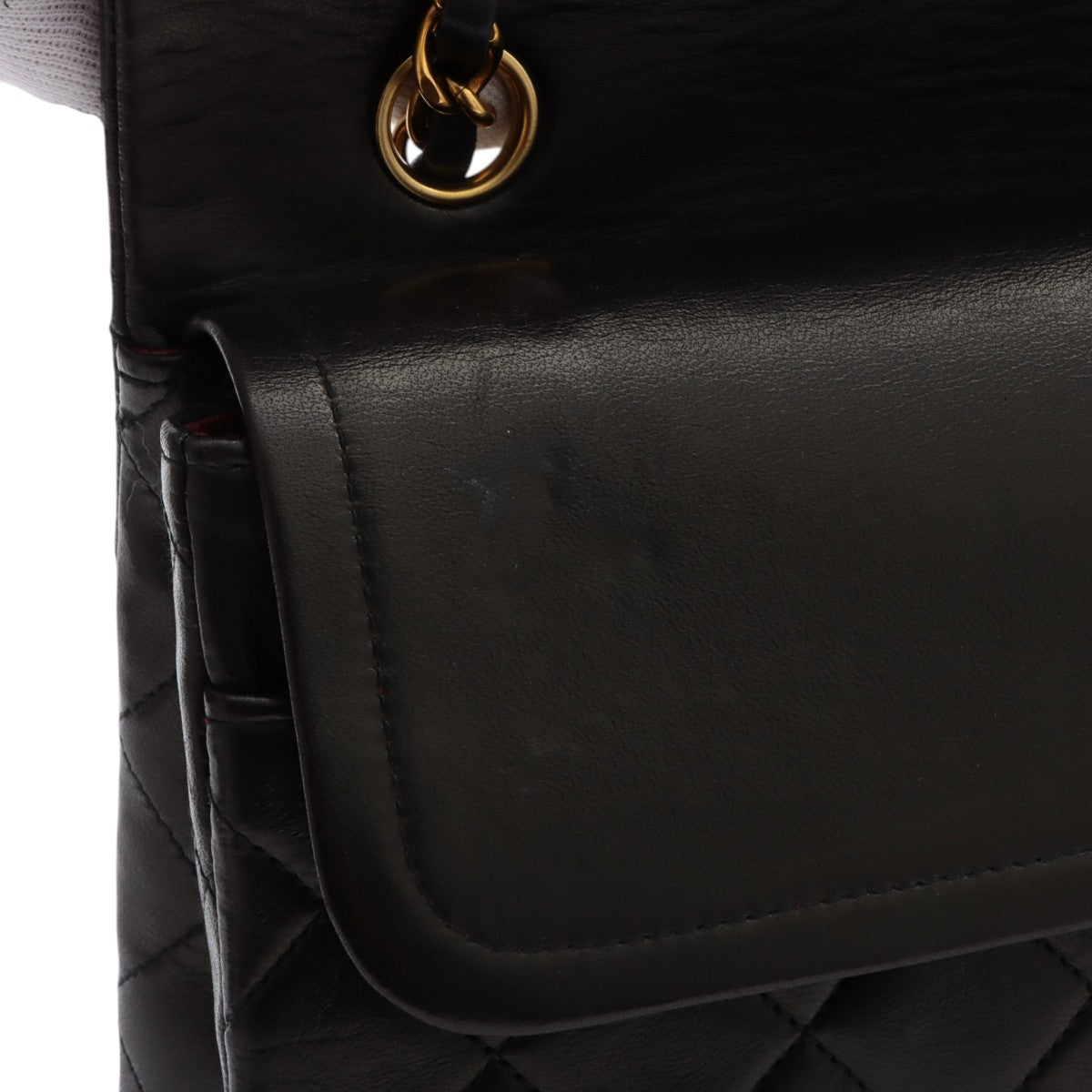Circa 1992 Classic Flap Chain Bag 25cm Black