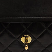 Circa 1992 Classic Flap Chain Bag 25cm Black