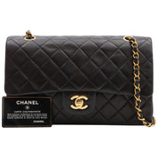 Circa 1992 Classic Flap Chain Bag 25cm Black