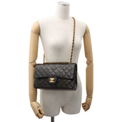 Circa 1992 Classic Flap Chain Bag 25cm Black