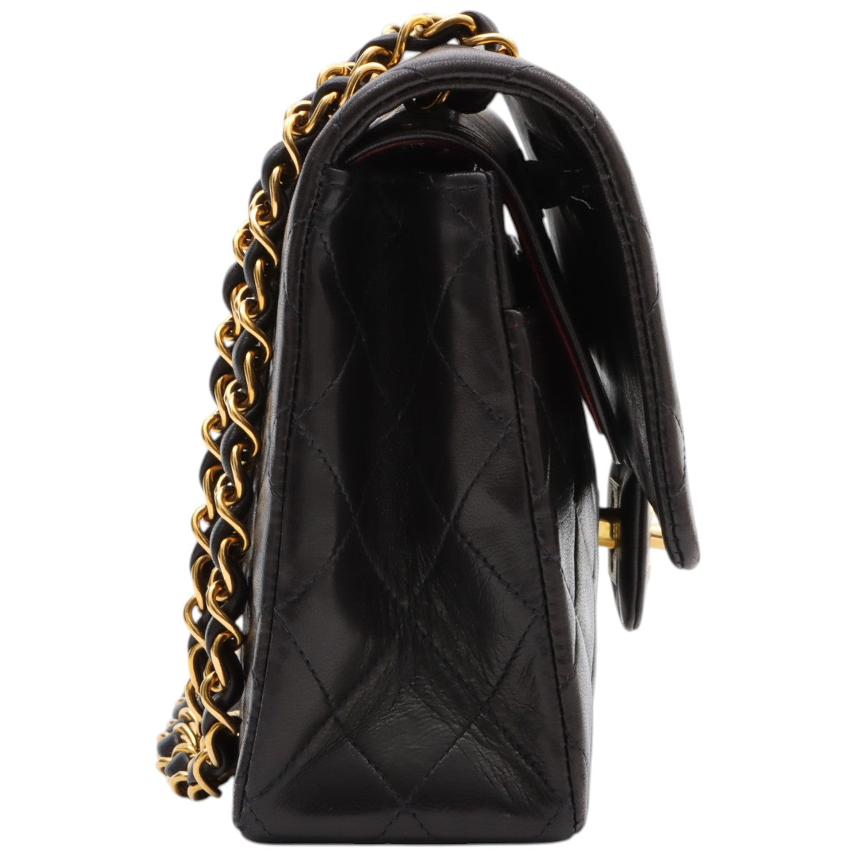 Circa 1992 Classic Flap Chain Bag 25cm Black