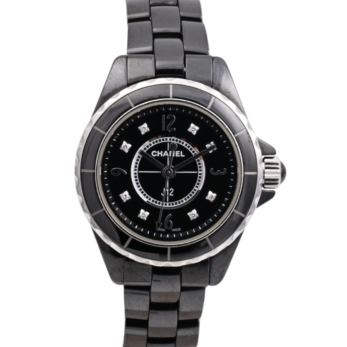 J12 H2569 クオーツ ブラック