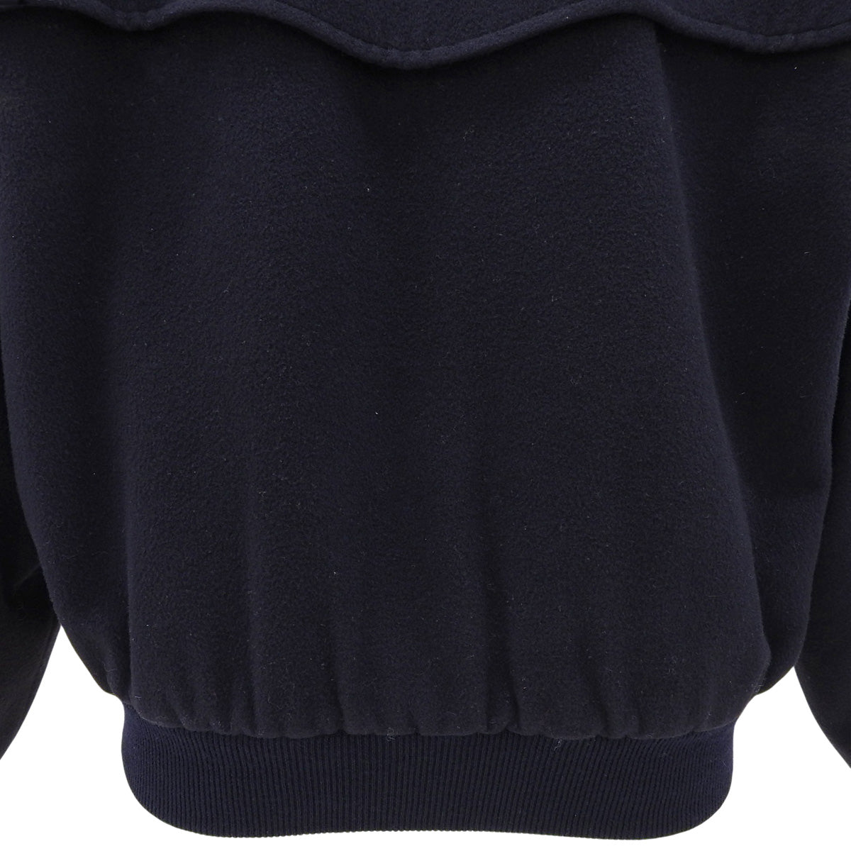 Nova Check Lining Stand Collar Zip-Up Blouson #L Navy