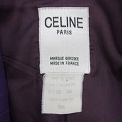 Wool Macadam Button Jacket #39 Purple