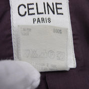 Wool Macadam Button Jacket #39 Purple