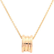 18K B-zero1 Necklace Yellow Gold