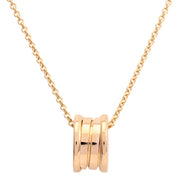 18K B-zero1 Necklace Yellow Gold