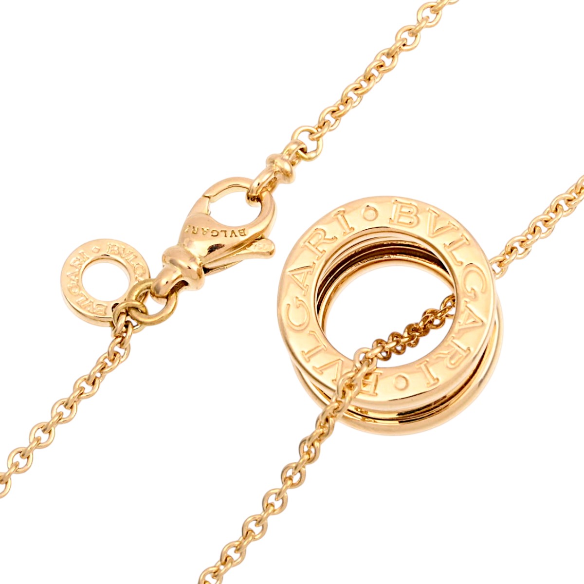 18K B-zero1 Necklace Yellow Gold