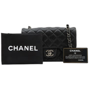 Circa 2014 Classic Flap Chain Bag Mini Black